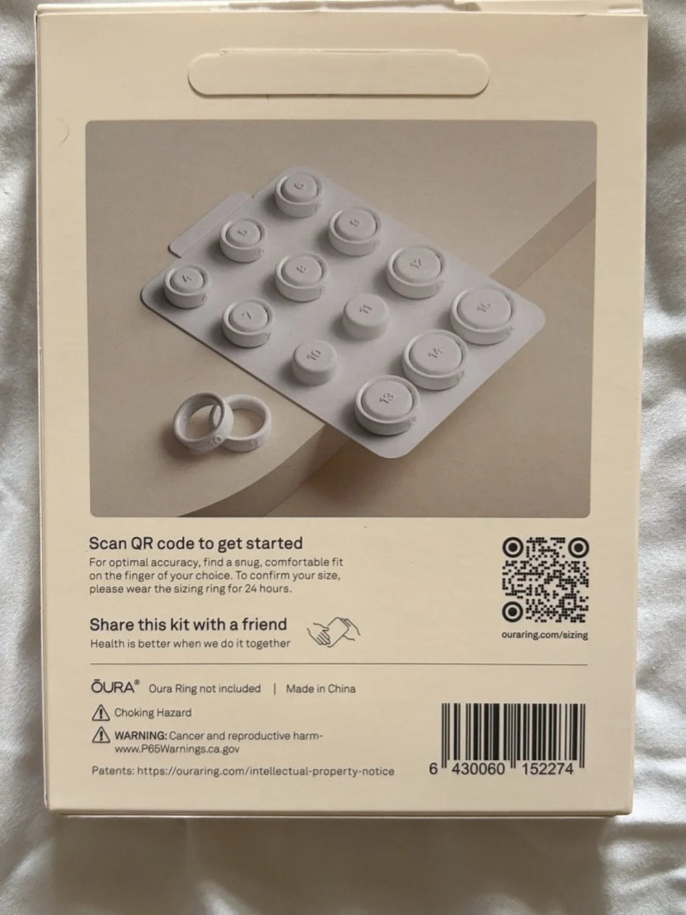 Sizing Kit for Oura Ring 4